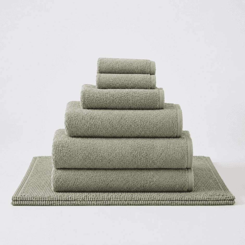 Set de bain • Vert sauge