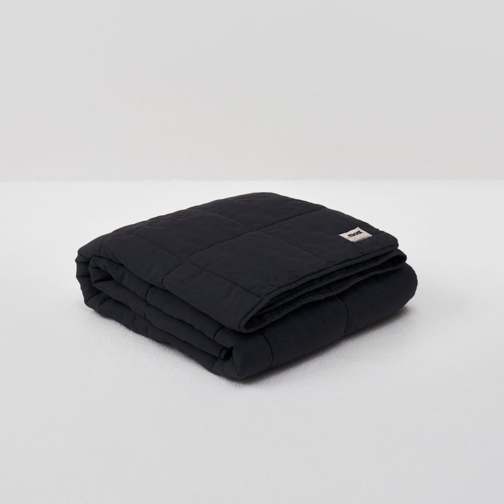 Washed linen comforter • Graphite Grey