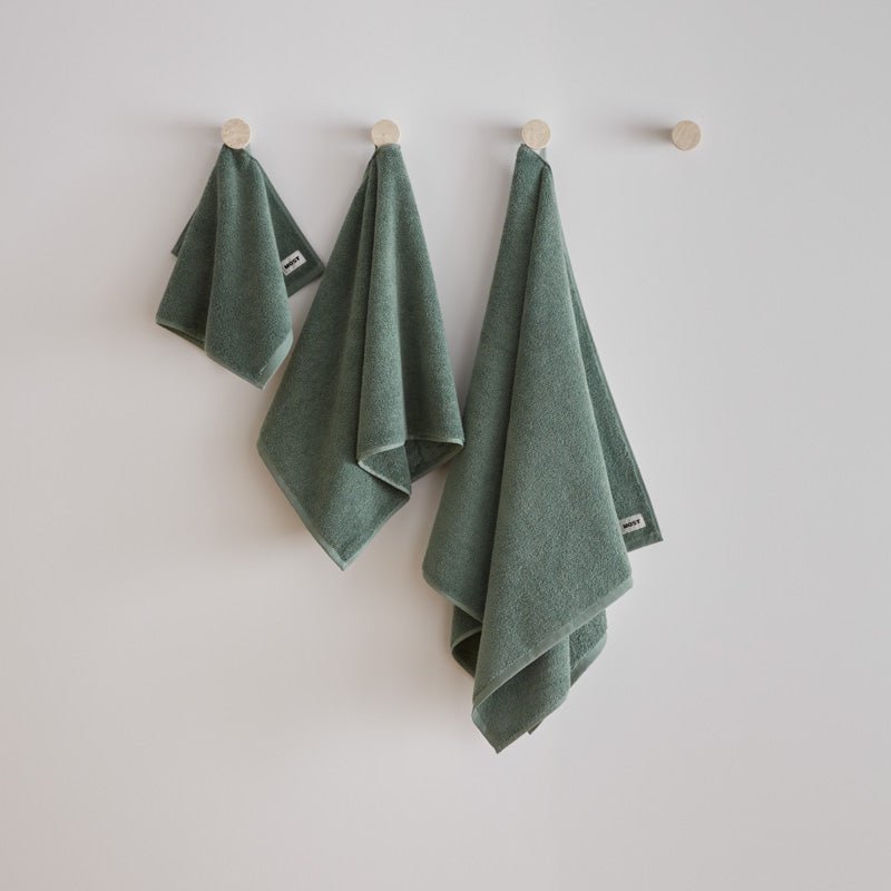 Serviette de bain • Vert Bouteille